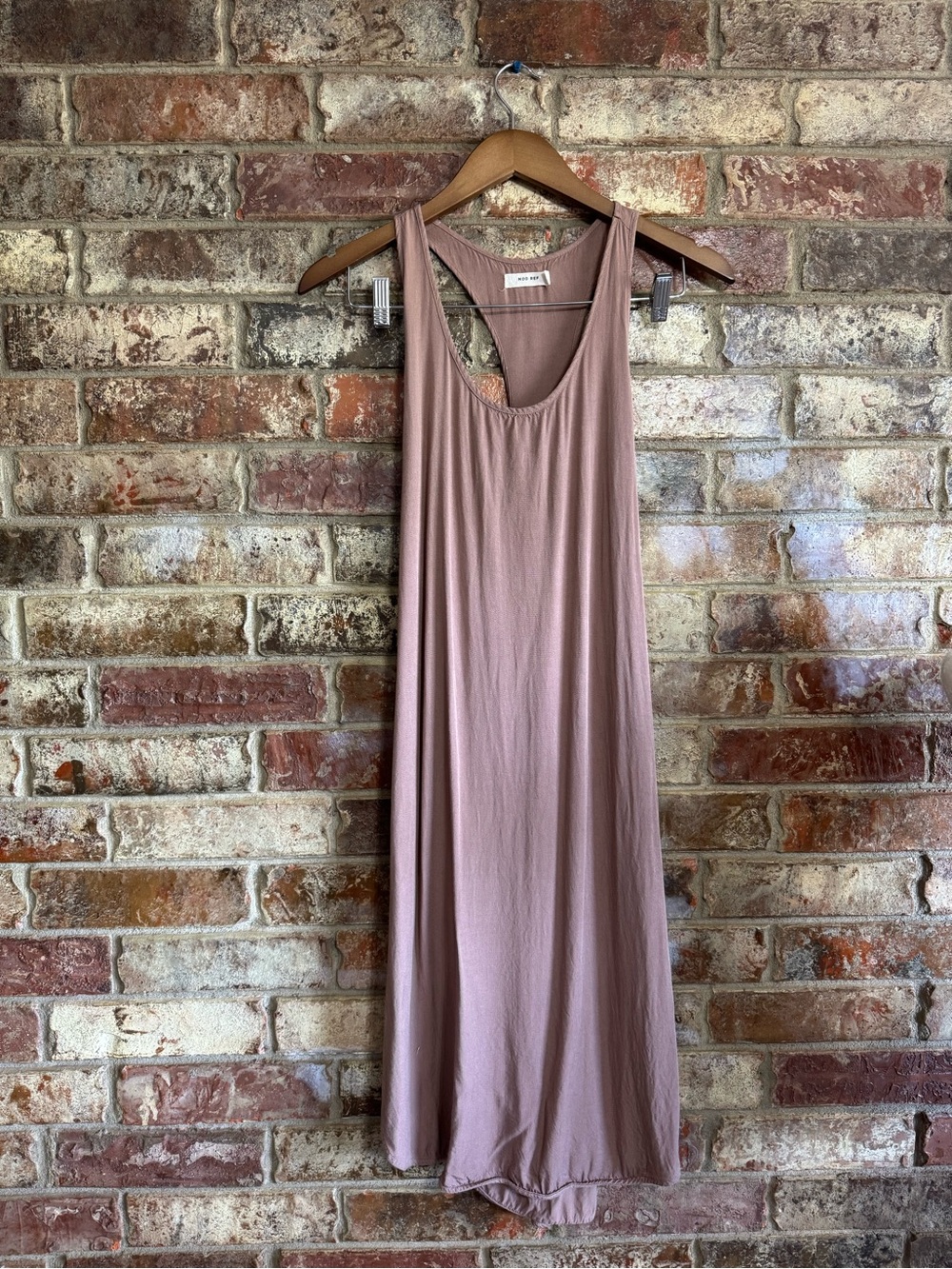 Mod-Ref Bo-Ho Tank Dress - cris-cross strap in back